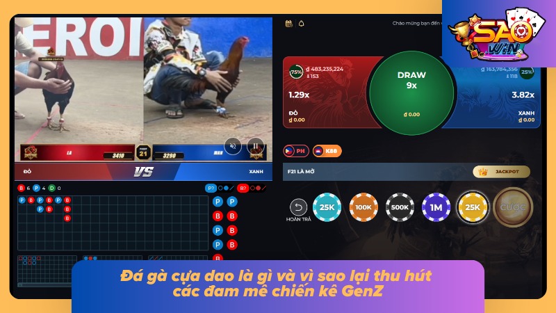 Đá Gà Cựa Dao SAOWIN - Chi Tiết Luật Cược Gà Đá Và Bí Kíp Bất Bại 1 Hiểu nhanh con hàng siêu phẩm này