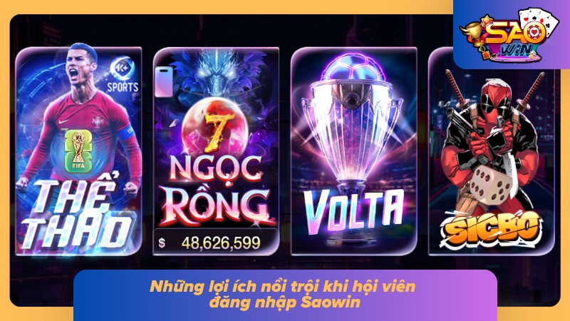 Các danh mục trò chơi hấp dẫn khi tham gia cổng game
