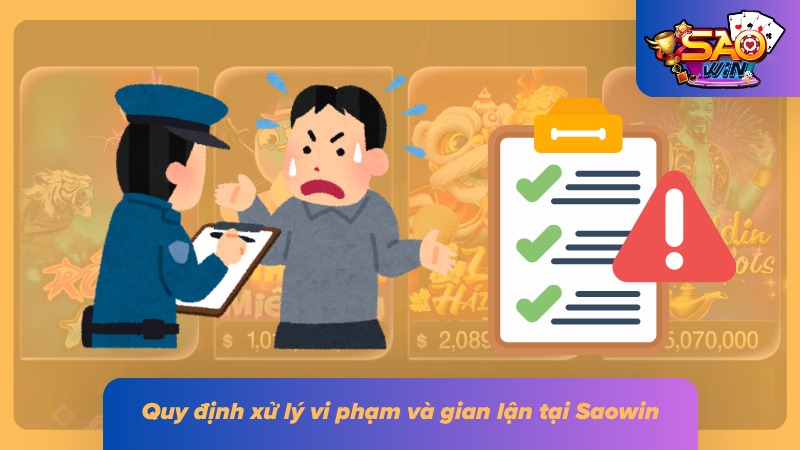 Các trường hợp gian lận được phân loại để áp dụng biện pháp xử lý