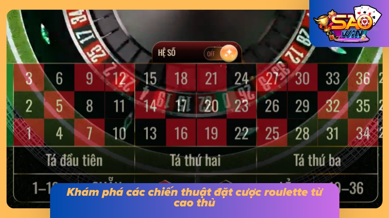 Áp dụng các chiến thuật hợp lý giúp thắng lớn