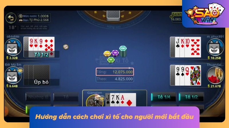 Tìm hiểu luật chơi game xì tố chuẩn xác cho lính mới